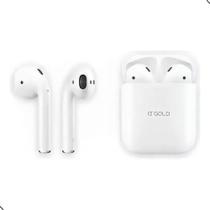 Fone Bluetooth sem fio Agold FN17 Mini Branco