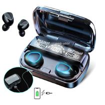 Fone Bluetooth Sem Fio TWS Digital com Função Power Bank para Carregar Celular Som Potente Sem Ruídos