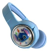 Fone Bluetooth Stitch Azul O Companheiro Perfeito Para os Pequenos!