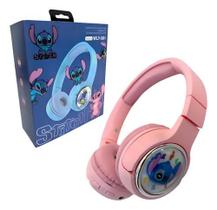 Fone Bluetooth Stitch Infantil Som de Qualidade e Muito Estilo