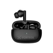 Fone Bluetooth TWS Fortrek HWS1 Preto Sem Fio USB-C Fone Bluetooth TWS Fortrek HWS1 Preto Sem Fio USB-C