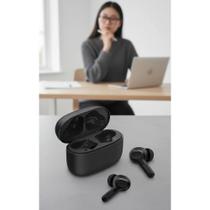 Fone Bluetooth TWS Preto IPX4 - Som Imersivo e Liberdade