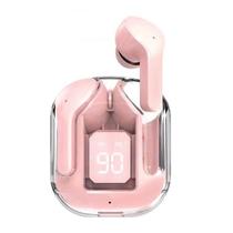 Fone Bluetooth Ultrapods Max 5.3 IPX4 Sem Fio com Microfone Rosa