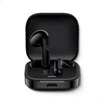 Fone Bluetooth Xiaomi Redmi Buds 6 Active Som Estéreo, Bluetooth 5.4, ENC, 30h Bateria, IPX4 Versão Global Preto