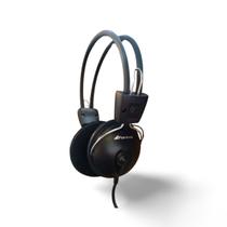 Fone C/ fio Fortrek HS312 Preto Headphone Gamer P2 Cabo 2m