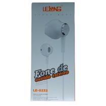 Fone com fio p2 lelong le0232 Fone com fio p2 lelong le0232