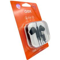 Fone com Microfone INTRA Auricular USB-C BLAND OEX FN210 Preto Fone com Microfone INTRA Auricular USB-C BLAND OEX FN210 Preto