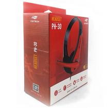 Fone com Microfone PH-30BK Preto C3 TECH Fone com Microfone PH-30BK Preto C3 TECH