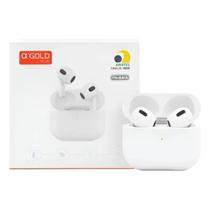 Fone de Ouvido A'Gold Fn-Ba10 Bluetooth Sem Fio Branco