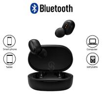 Fone De Ouvido A6s In-ear Sem Fio Bluetooth Pro Preto