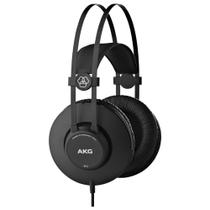 Fone de Ouvido AKG K52, 1/4' e 1/8', Preto