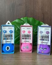 Fone de Ouvido Animado Com Fio Infantil Jellie Monsters LC 869