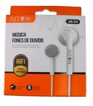 Fone de ouvido Aston com microfone AB04