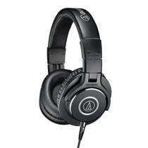 Fone de Ouvido Audio-Technica ATH-M40x Over-Ear M Series de Estúdio Preto Fone de Ouvido Audio-Technica ATH-M40x Over-Ear M Series de Estúdio Preto