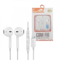 Fone de ouvido auricular Conexão Lightning Eletromex EL-1407-5G Fone de ouvido auricular Conexão Lightning Eletromex EL-1407-5G
