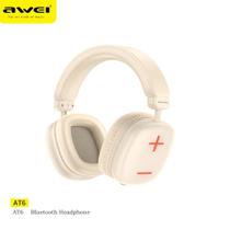 Fone De Ouvido Awei At6 Anc Bluetooth 5.3 Cancelamento Ruído Fone De Ouvido Awei At6 Anc Bluetooth 5.3 Cancelamento Ruído
