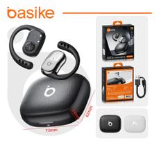 Fone De Ouvido Basike BA-FON305 Bluetooth 5.4 Sem Fio Esportivo Com Gancho Academia - corrida