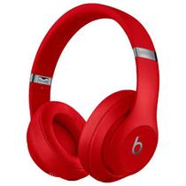 Fone de Ouvido Beats Studio 3 Bluetooth Headphone Over Ear Skyline Puro Cancelamento Ativo de Ruído Vermelho - APPLE
