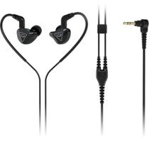 Fone de Ouvido Behringer MO240 In Ear Preto Monitoramento Fone de Ouvido Behringer MO240 In Ear Preto Monitoramento