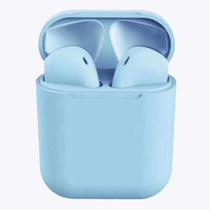 Fone De Ouvido Bluetooth 5.0 I12 Tws Macarons Cores Sem Fio