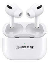 Fone De Ouvido Bluetooth 5.0 Sem Fio Pei-810 Branco
