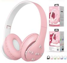 Fone de Ouvido Bluetooth 5.1 LEHMOX LEF1021 Sem Fio FM P2 SD Dobrável Cores Sortidas