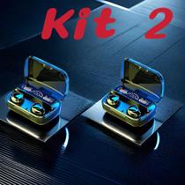 Fone De Ouvido bluetooth 5.1 M10 Sem Fio tws Estéreo Com Carregador