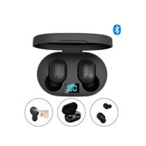 Fone De Ouvido Bluetooth 5.1 Sem Fio Visor Carga Cor Preto