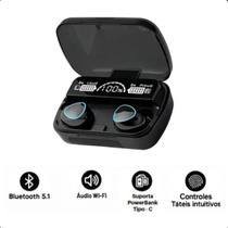 Fone De Ouvido Bluetooth 5.1 Tws-10 Design Moderno