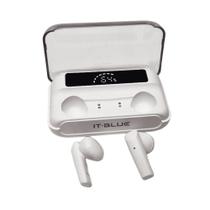 Fone De Ouvido Bluetooth 5.2 Auscultadores Binaural, Redução de Ruído LE2420BR