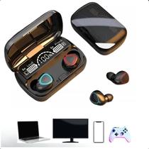 Fone de Ouvido Bluetooth 5.3 Compacto com Alta Qualidade