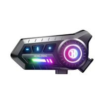 Fone De Ouvido Bluetooth 5.3 Para Capacete De Moto, Impermeável, Chamada Sem Fio, Fone De Ouvido