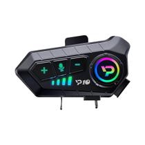 Fone De Ouvido Bluetooth 5.3 Para Capacete De Moto, Kit De Chamada À Prova d'Água, Super Longa