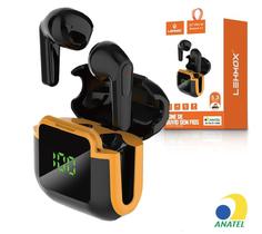 Fone De Ouvido Bluetooth 5.3 Pro 90 Com Display Lcd Lehmox - LEF-PRO90