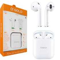 Fone de Ouvido Bluetooth 5.3 TWS FN-B01 AGold Fone de Ouvido Bluetooth 5.3 TWS FN-B01 AGold
