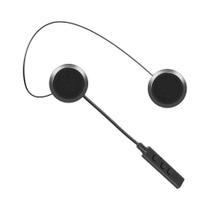 Fone De Ouvido Bluetooth 5.3 Universal Para Motocicleta, Sem Fio, Chamadas Em Mãos Livres, Fones De