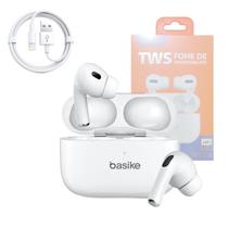 Fone De Ouvido Bluetooth 5.3V TWS Basike Fone De Ouvido Bluetooth 5.3V TWS Basike