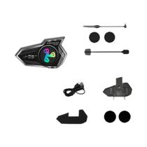 Fone De Ouvido Bluetooth 5.4 Sem Fio Para Capacete De Motocicleta, Chamada Mãos-Livres, À Prova Fone De Ouvido Bluetooth 5.4 Sem Fio Para Capacete De Motocicleta, Chamada Mãos-Livres, À Prova