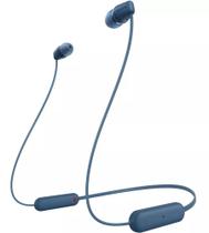 Fone De Ouvido Bluetooth Academia Sony In-ear Wi-c100 White Cor Azul Fone De Ouvido Bluetooth Academia Sony In-ear Wi-c100 White Cor Azul
