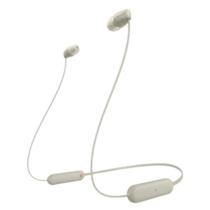 Fone De Ouvido Bluetooth Academia Sony In-ear Wi-c100 White Cor Branco
