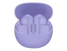 Fone de Ouvido Bluetooth Aiwa AWS-EB-04-P com Microfone com Cancelamento de Ruído Intra-auricular True Wireless Violeta