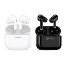 Fone de Ouvido Bluetooth Awei T29 TWS IntraAuricular Resistente à Água IPX6