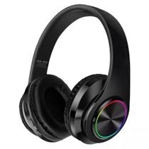 Fone de Ouvido Bluetooth B39 Gamer Sem Fio Com Luz Led