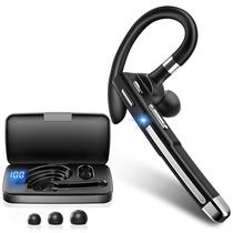 Fone de ouvido Bluetooth Boytond V6.1 100 horas de tempo de conversação com microfone Trucker Fone de ouvido Bluetooth Boytond V6.1 100 horas de tempo de conversação com microfone Trucker
