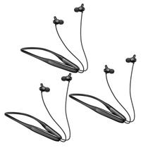 Fone de ouvido Bluetooth com aro para pescoço CXPSUE, kit com 3 unidades, 60 h, ENC Fone de ouvido Bluetooth com aro para pescoço CXPSUE, kit com 3 unidades, 60 h, ENC