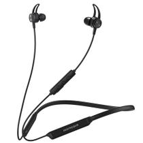 Fone de ouvido Bluetooth com fita de pescoço MORMOQUE V5.3 com microfone