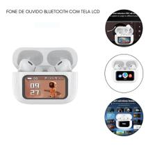 Fone De Ouvido Bluetooth Com Redução De Ruído 2024 Esportivo Tela Sensível Ao Toque Inteligente - DCMB