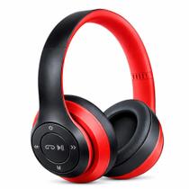 Fone de Ouvido Bluetooth Confortável Sem Fio Over ear Anti Ruído