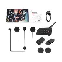 Fone de Ouvido Bluetooth EJEAS V4 Plus com Intercomunicador para Motocicleta