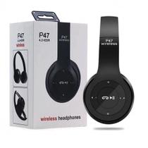 Fone De Ouvido Bluetooth Entrada De Cartão De Memória Micro SD Rádio FM - Feng P-47